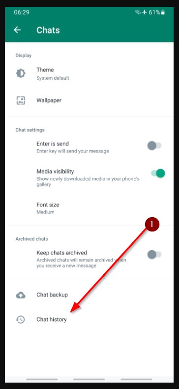 cara clear chat whatsapp agar lebih ringan