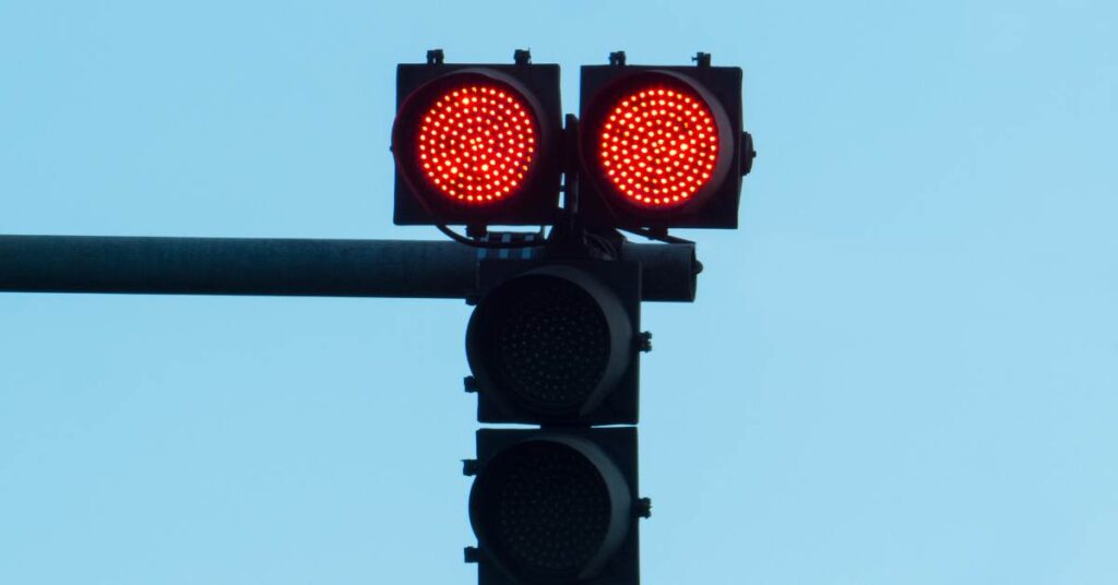 Red Light Violations In Dubai